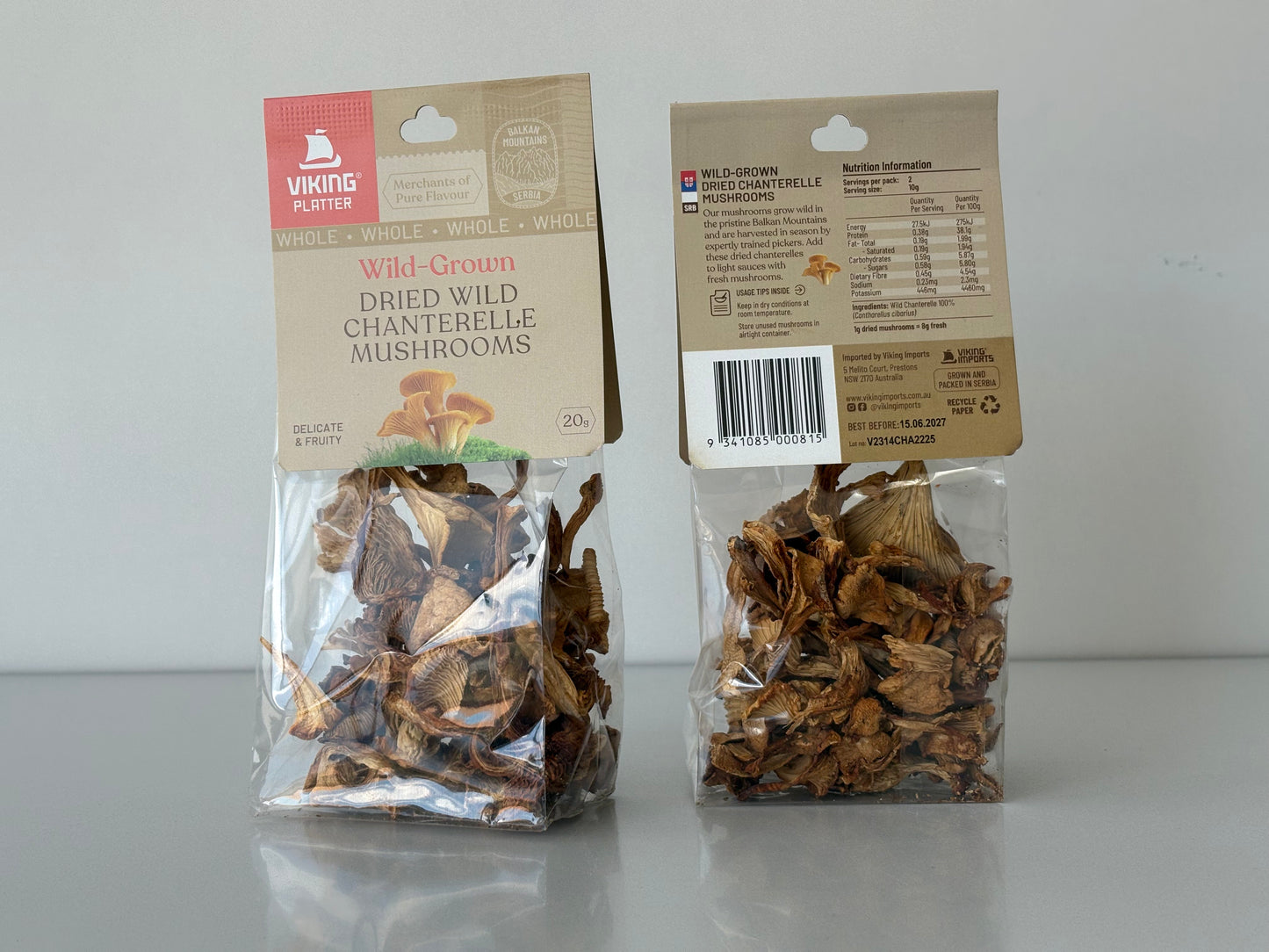 Dried Wiled Chanterelle Mushroom