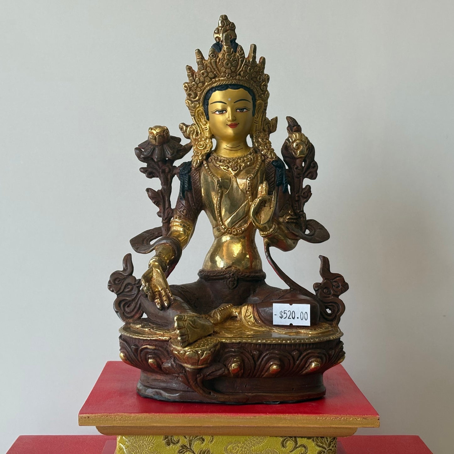 Green Tara Statue